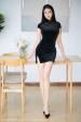 No.1813 果儿Victoria 旗袍 美腿