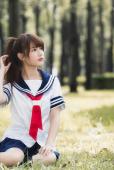 学生妹制服清纯甜美照