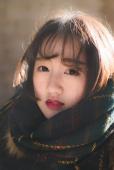 冬日户外浮光少女清纯图