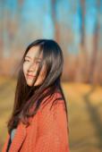 甜美女子冬日清纯写真